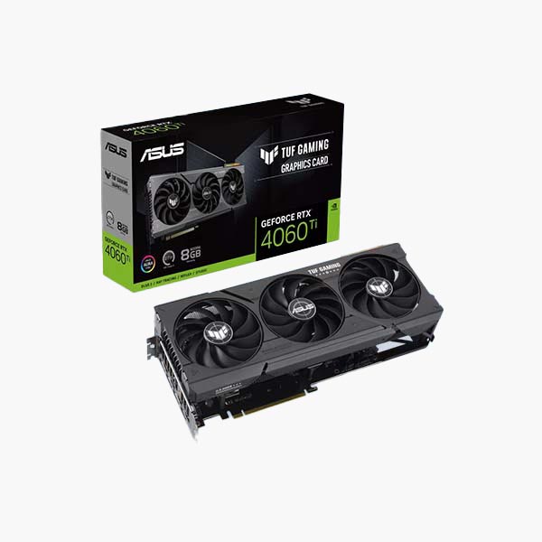 کارت گرافیک ایسوس مدل TUF Gaming GeForce RTX™ 4060 Ti 8GB GDDR6 OC Edition
