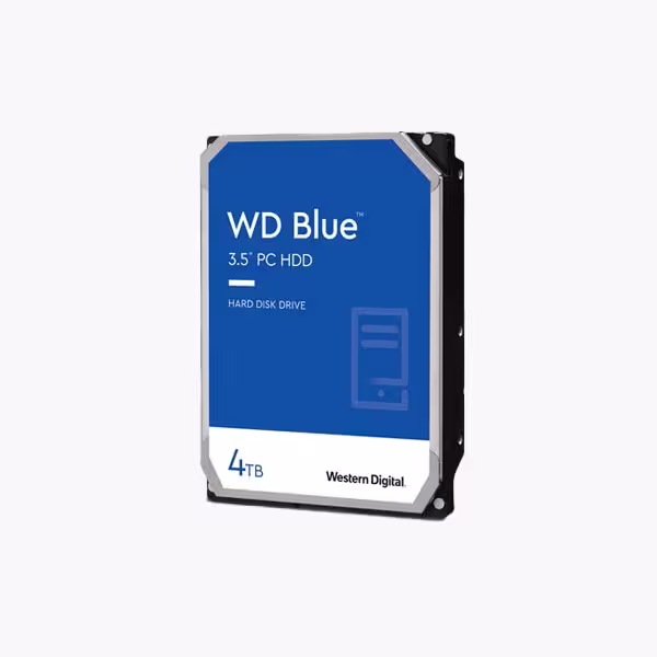 هارددیسک اینترنال وسترن دیجیتال مدل Blue ظرفیت 4 ترابایت