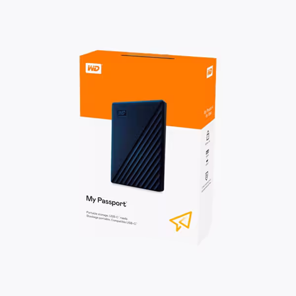 هارد اکسترنال وسترن دیجیتال مدل My Passport ظرفیت 2 ترابایت